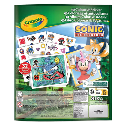 Crayola Color & Sticker Sonic