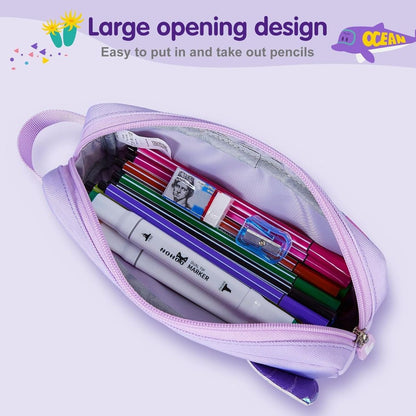 Nohoo - Mermaid Pencil Bag - Purple