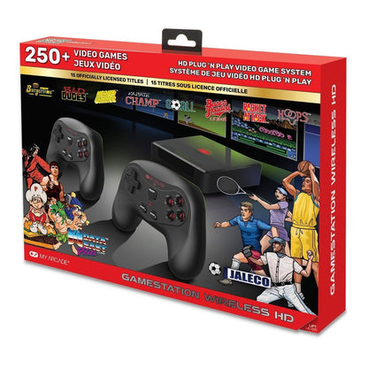 My Arcade GameStation Wireless HD Plug 'N Play Video Game System 250+ Videos Games