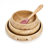 Once Upon a Dua - My First Breakfast Set (4pc Bamboo Set) - Rose Pink
