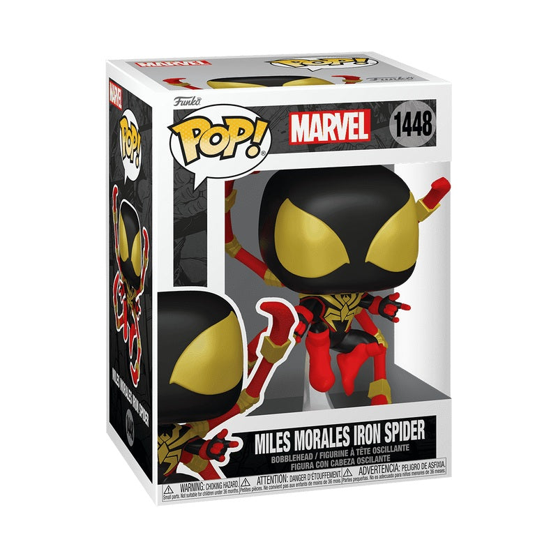 Pop! Marvel: Spider-Man Comics - Miles Iron Spider-Manider w/chase