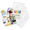 Crayola Color Wonder Coloring Pad & Markers Time, Foldelope 4pk