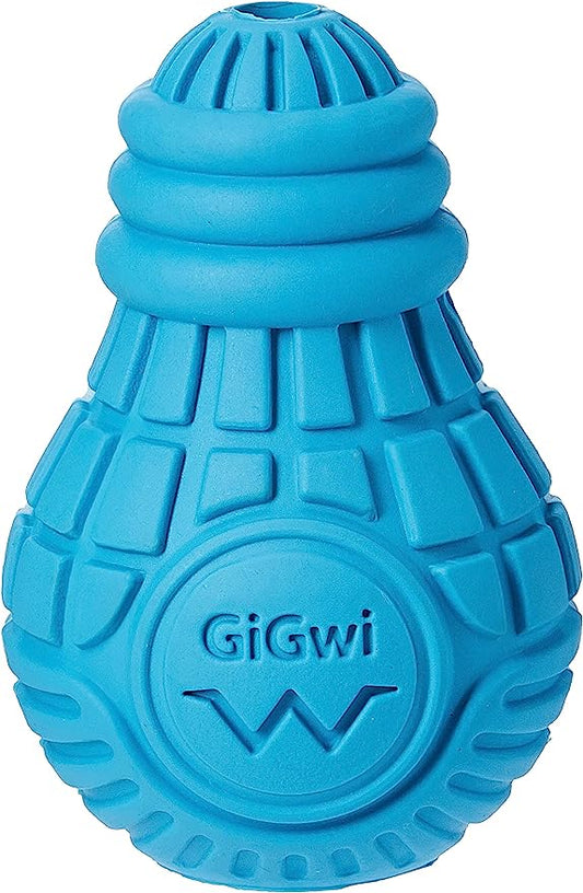 Gigwi Blue Bulb Dispensing Treat Dog Toy Small