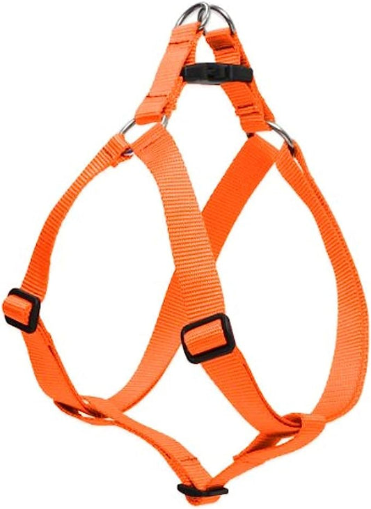 LupinePet Step In Harness 20-30" Orange 3/4"