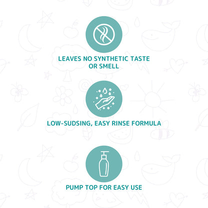 Friendly Organic Fragrance Free Baby Bottle & Feeding Utensil Wash 750ml - Clear