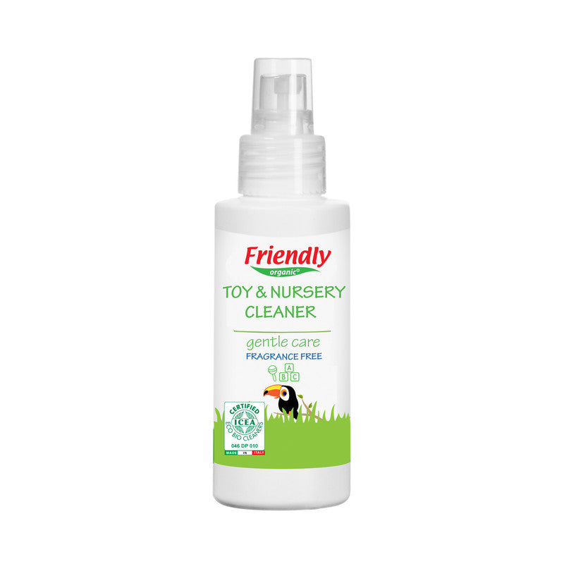 Friendly Organic Fragrance Free Toy & Nursery Cleaner 100ml - Clear