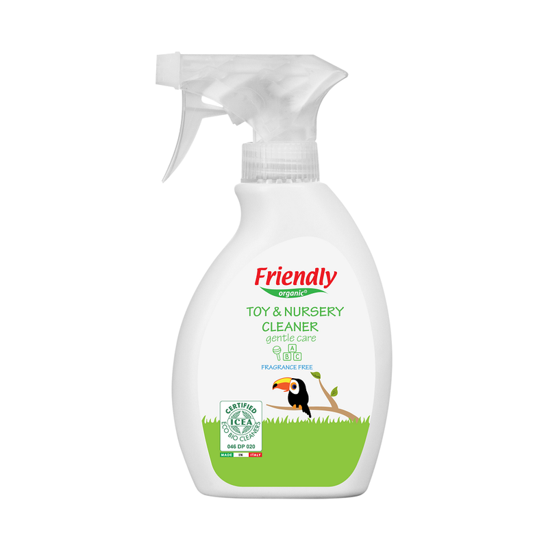 Friendly Organic Fragrance Free Toy & Nursery Cleaner 250ml - Clear