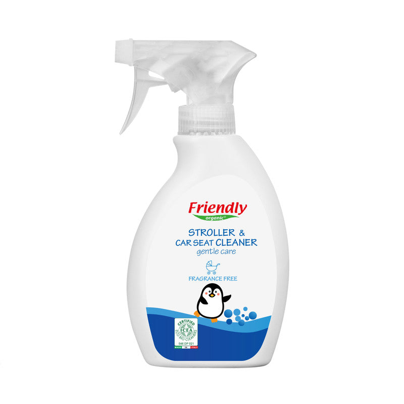 Friendly Organic Fragrance Free Stroller & Car Seat Cleaner 250ml - Clear