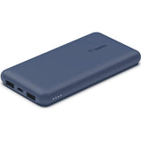 Belkin 10K Power Bank with USB-C 15W, Dual USB-A, 15cm USB-A to C Cable (BL-PB-B011-1000C-BLU)