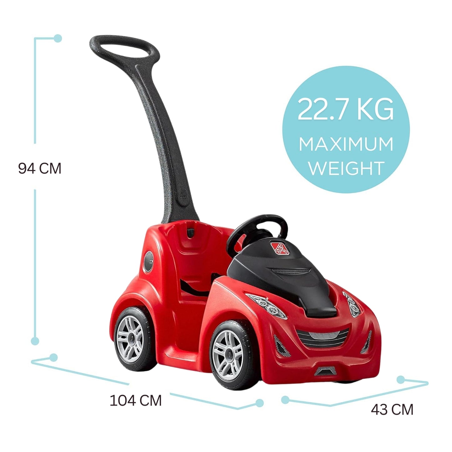 Step2 Push Around Buggy GT - Red