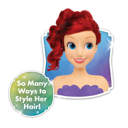 Just Play Disney Princess Ariel 5" Styling Head