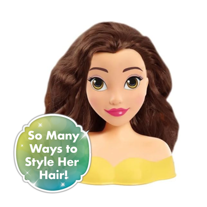 Just Play Disney Princess Belle 5" Styling Head