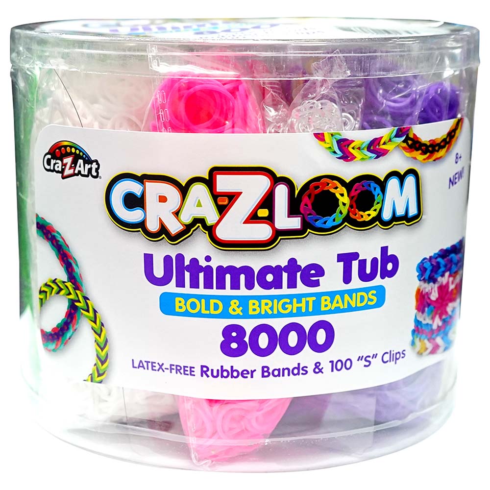 Shimmer N Sparkle - Cra-Z-Loom Ultimate Tub 8000