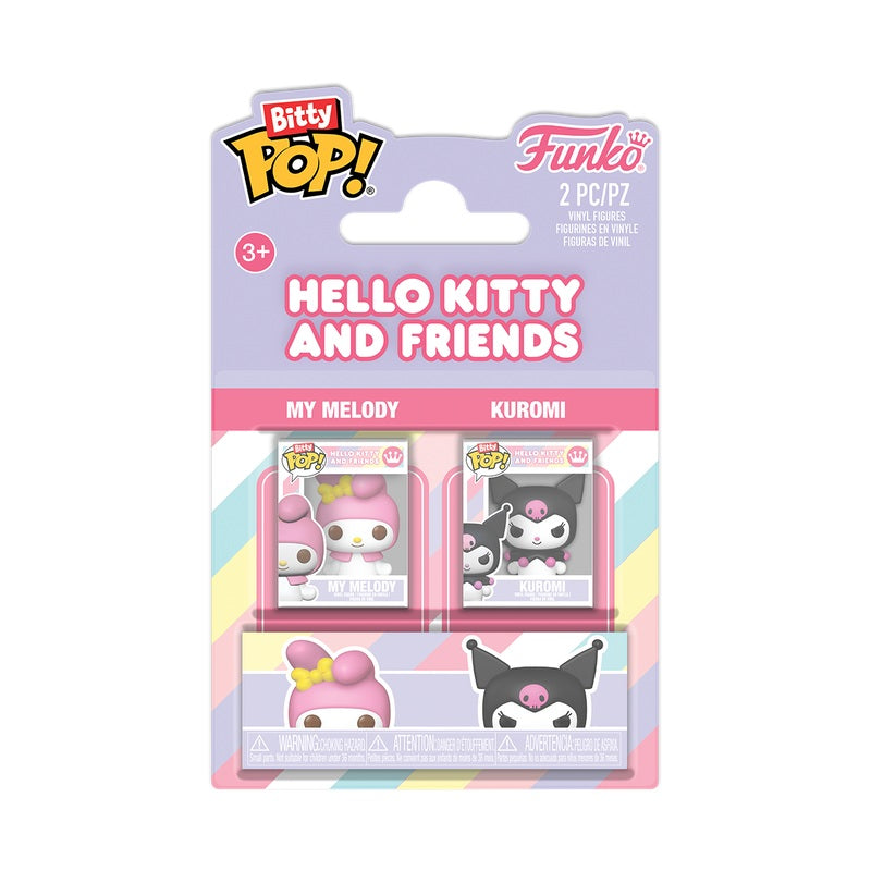 Bitty Pop! Animation: Sanrio - My Melody and Kuromi 2pk