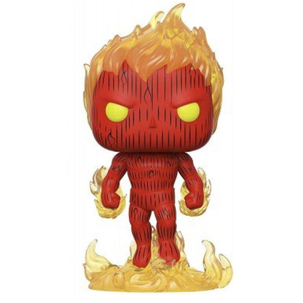 Funko - Pop! Marvel - Fantastic Four- Human Torch