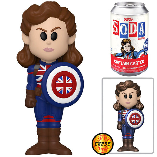 Funko - Vinyl SODA -  Marvel -  What-If? Captain Carter w/Chase (IE)