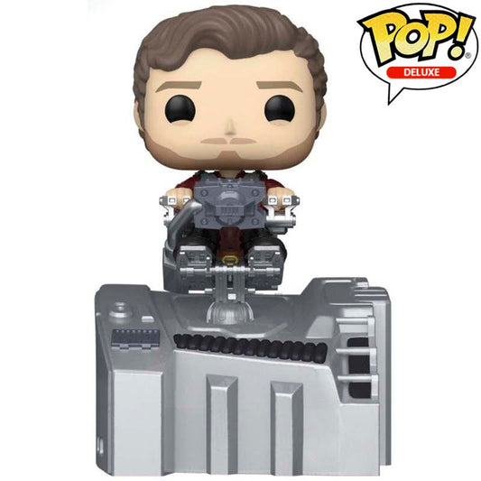 Funko - Pop! Deluxe! Marvel -  GOTG Ship- Starlord (Exc)