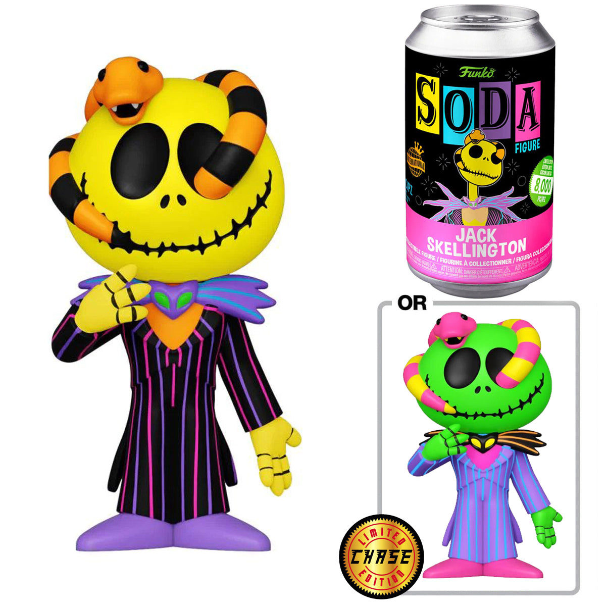 Funko - Vinyl SODA -  TNBC-Jack (SNK) w/Chase (BLKLT)(IE)