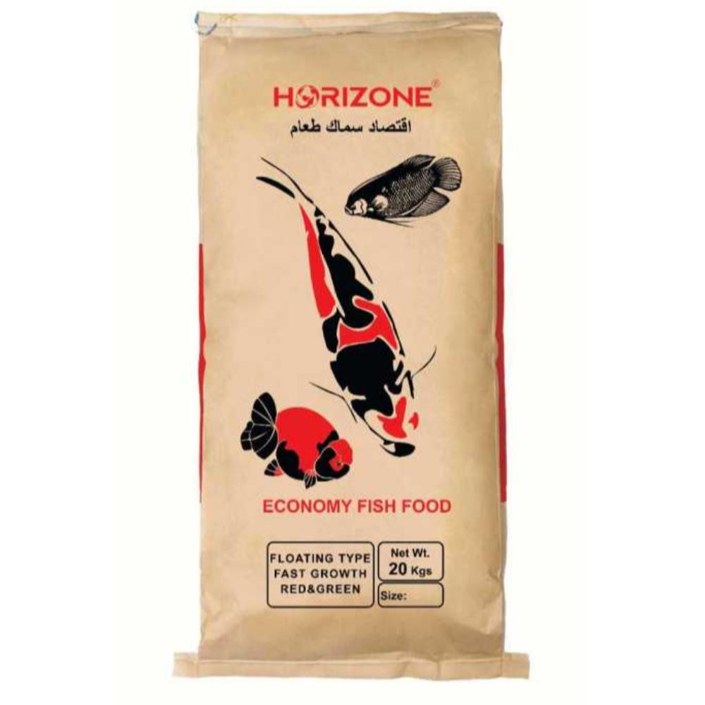 Horizone Economic Fish Food 20kg -1.2mm[Weight - 20kg]