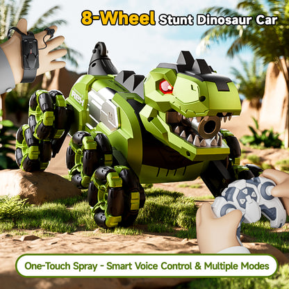 8 Wheel Stunt Dinosaur Car - Assorted
