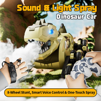 8 Wheel Stunt Dinosaur Car - Assorted