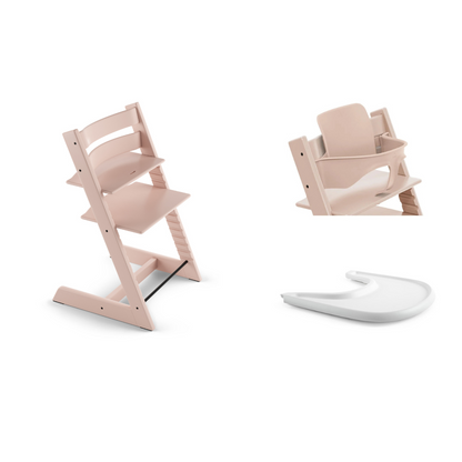 Stokke Tripp Trapp Chair Babyset Tray Bundle