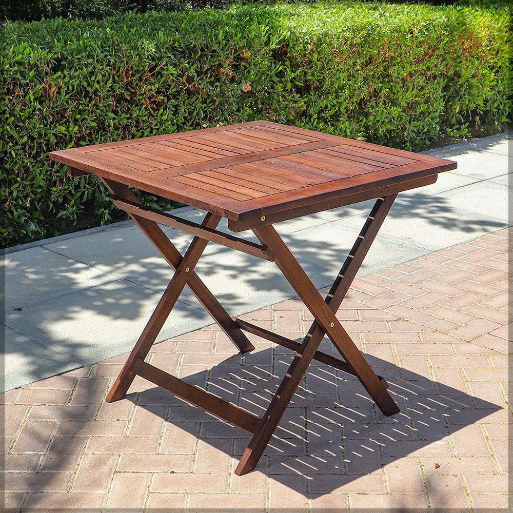 Yatai Foldable Eucalyptus Wood Table