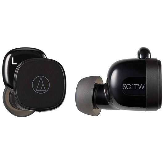 Audio Technica ATH-SQ1TW - BK - Earphones