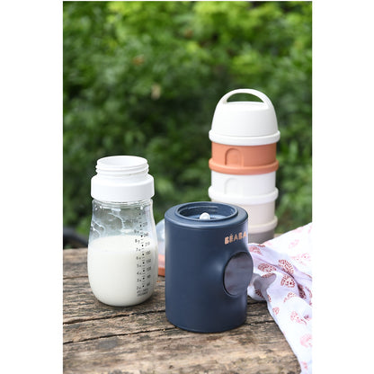 Beaba - Milk Nomad Night Blue + 3 Adaptors - Black
