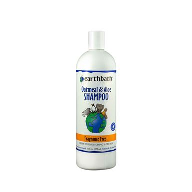 Earthbath Oatmeal & Aloe Shampoo Fragrance Free 16oz