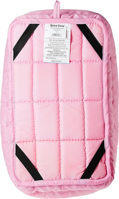 Midwest Quiet Time Pink Fashion Double Bolster Bed Pink 18inch