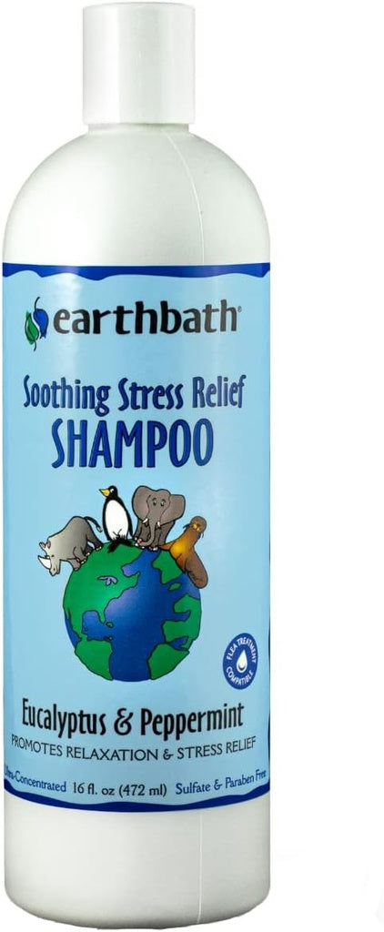 Earthbath Soothing Stress Relief Shampoo Eucalyptus & Peppermint 472ml