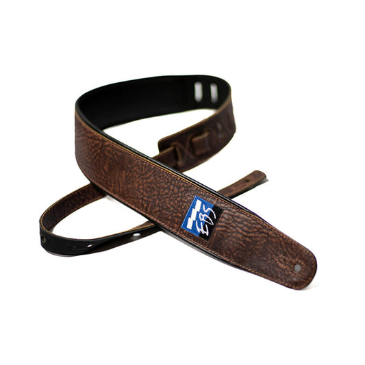 EBS Relic Finish Premium Leather Strap 70 mm Tobacco Red Color