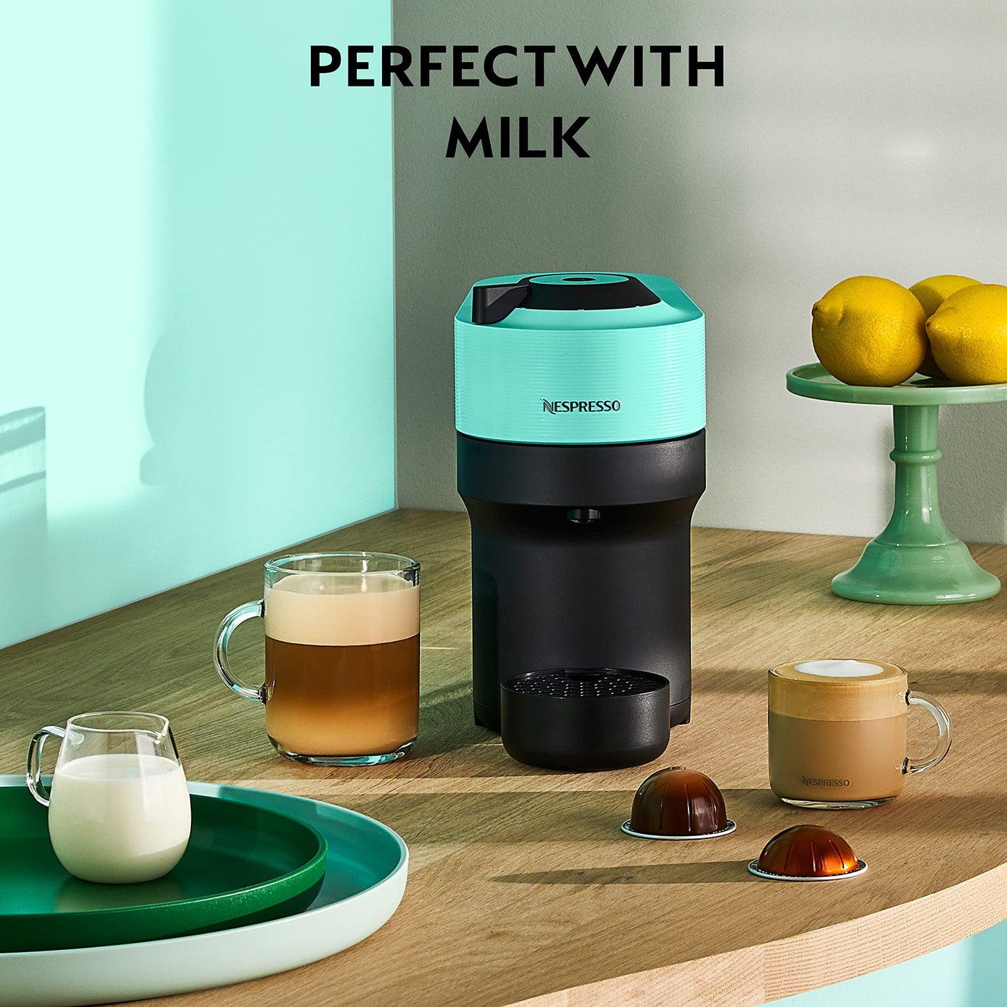 Nespresso Vertuo Pop Aqua Coffee Machine