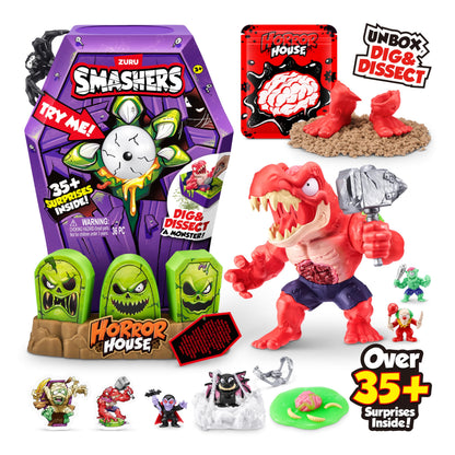 Smashers Mega Horror House Mini Figure Set (ZUR-74124)