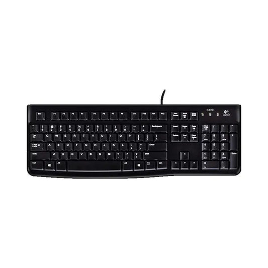 Logitech K120 Wired Keyboard - English/Arabic - 920-002495
