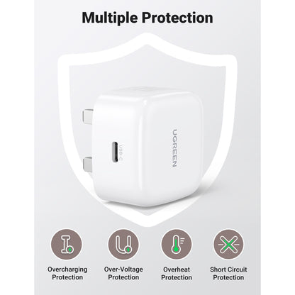 UGreen Fast Charger PD30W Type-C Fast Charger - White