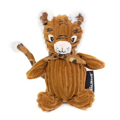 Les Déglingos - Plush Small Simply Speculos The Tiger With Box - Brown