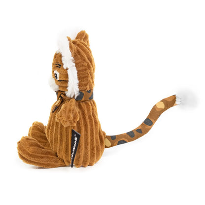 Les Déglingos - Plush Small Simply Speculos The Tiger With Box - Brown