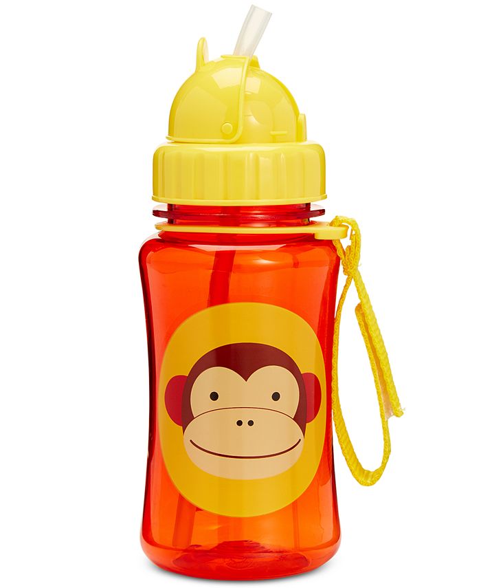 Skip Hop Zoo Straw Bottle  Monkey (18 Months to 36 Months)