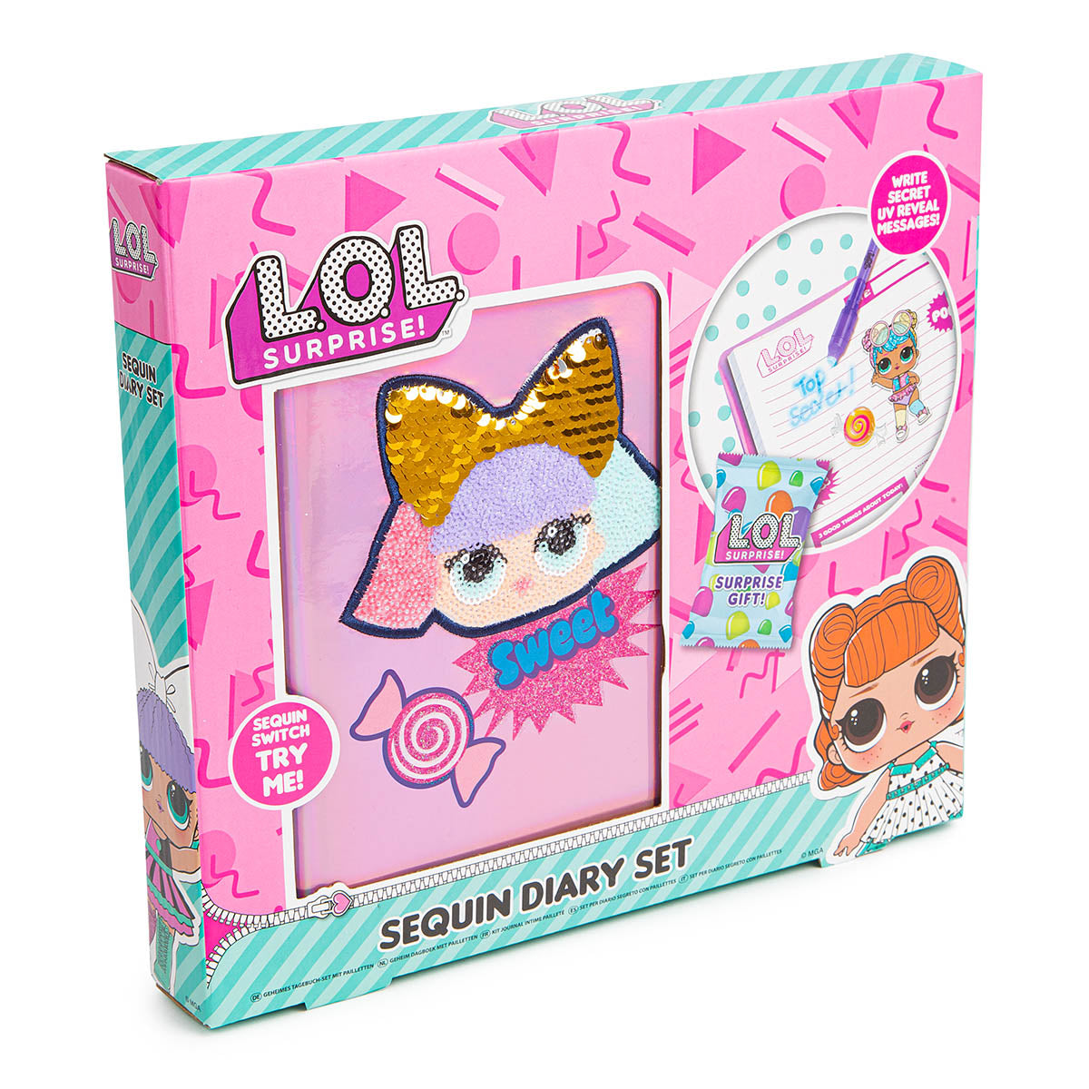 LOL Surprise - Sequin Diary Set