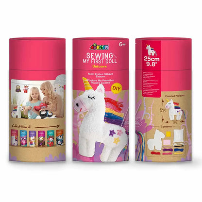 أفينير - خياطة دميتي الأولى - يونيكورن