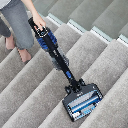 Shark Anti Hair Wrap Cordless DuoClean Pet Vacuum IZ300MET - Black/Blue