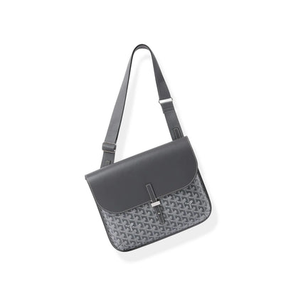 Goyard Coursier Messenger Bag - Grey
