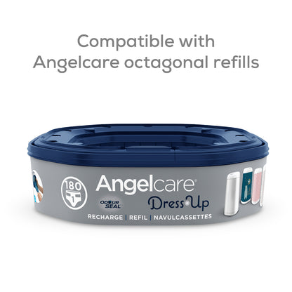 Angelcare - Dress Up Bin Octagonal With Refills Bundle