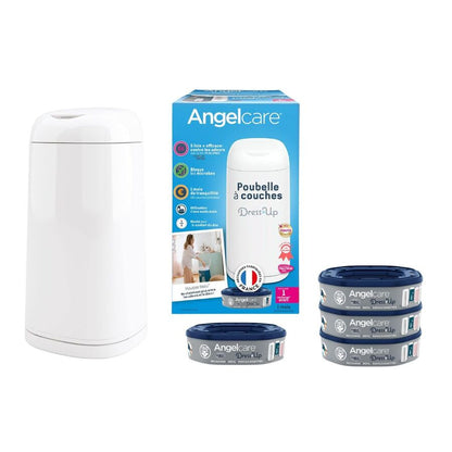 Angelcare - Dress Up Bin Octagonal With Refills Bundle