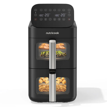 Nutricook Duo Stack Air Fryer Pro - Black