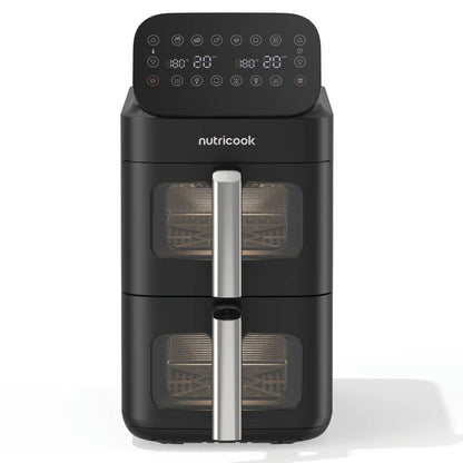 Nutricook Duo Stack Air Fryer Pro - Black