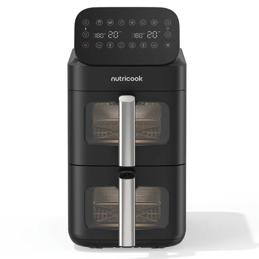Nutricook Duo Stack Air Fryer Pro - Black