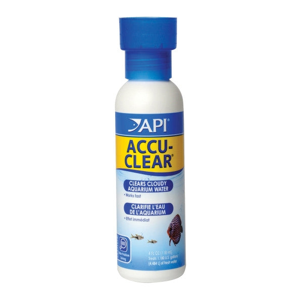 API ACCU-CLEAR Freshwater Aquarium Water Clarifier 4oz / 118ml